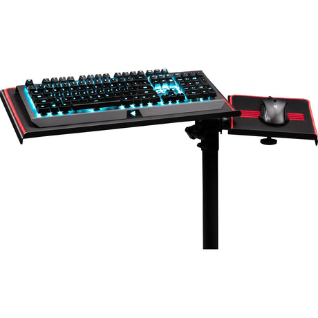 Montaje independiente de soporte para teclado y mouse de carreras de siguiente nivel (negro)