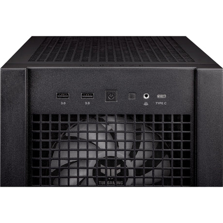 Carcasa de torre midi asus tuf gaming gt302 argb (negro | 2x usb-a | 1x usb-c | rgb | vidrio templado)