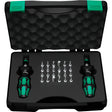 Wera 7440 41 Juego de destornilladores dinamométricos Kraftform 0,3-3,0 nm (negro verde, 26 piezas)
