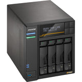 Asustor lockerstor 4 as6804t nas (negro)