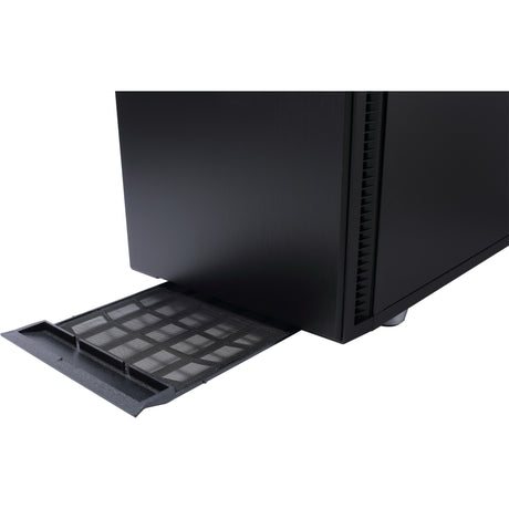 El diseño fractal define la carcasa de torre midi r5 (negro | 4x usb-a)