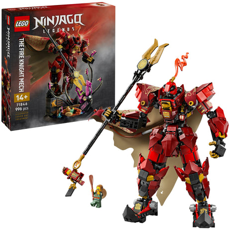 Lego ninjago 71846 el robot caballero del fuego