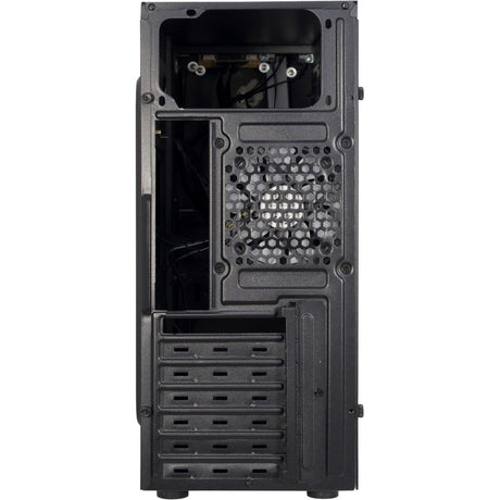 Carcasa midi tower inter-tech b-02 rgb (negro | 3x usb-a | rgb | ventana)