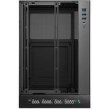Carcasa minitorre digital Deepcool ch170 (negro | 2x USB-A | 1x USB-C)