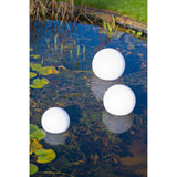 Lámpara LED Ubbink flotante solar multibrillante 20 LED