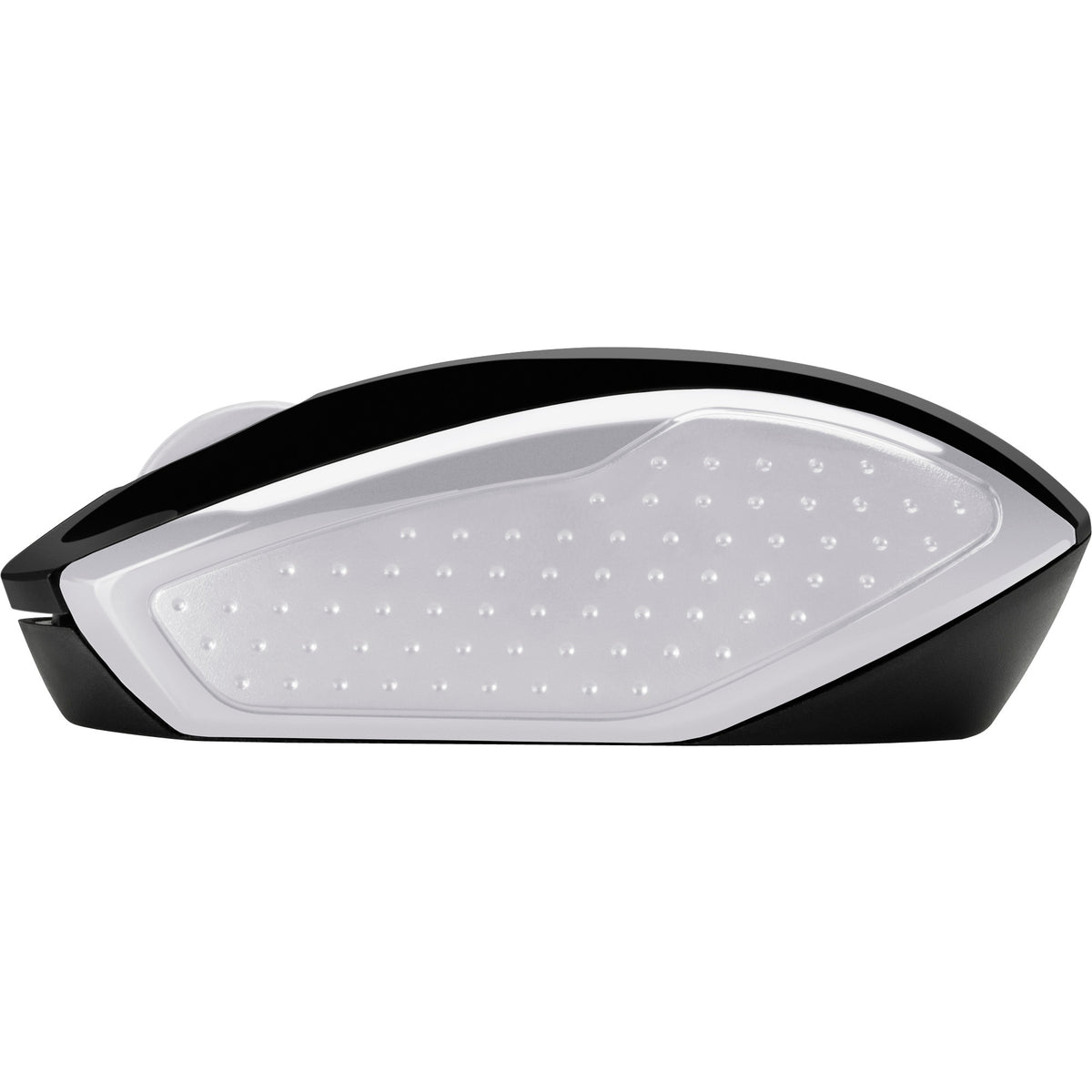 Ratón inalámbrico hp 200 (negro plateado, 1000 ppp)