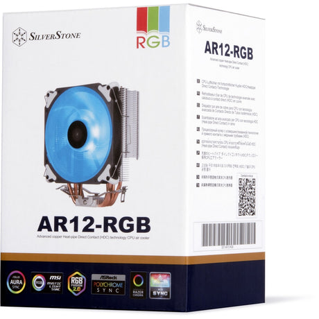 Enfriador de CPU Silverstone sst-ar12-rgb