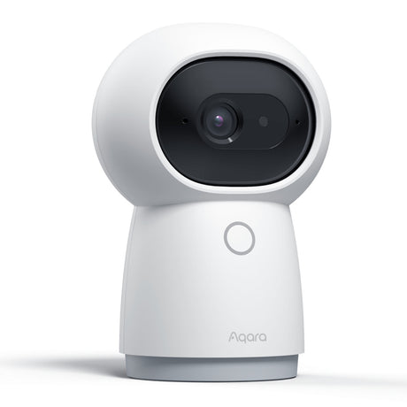 Aqara camera hub g350 (blanco, doble lente, 4k 2,5 k, 360°)