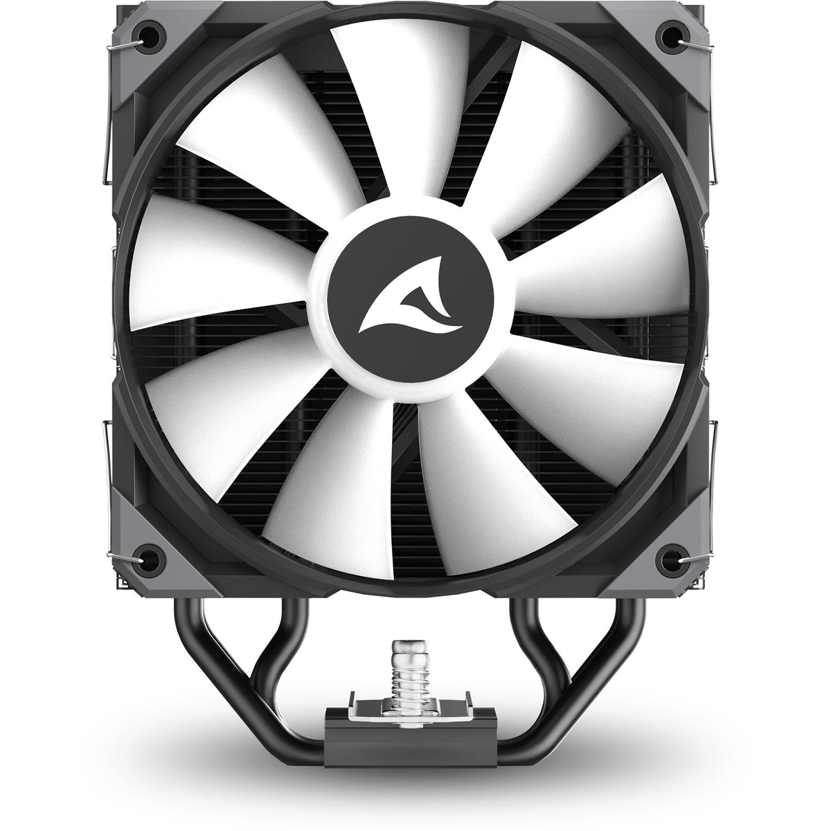 Enfriador de CPU Sharkoon a40 rgb (negro, conector de ventilador pwm de 4 pines)