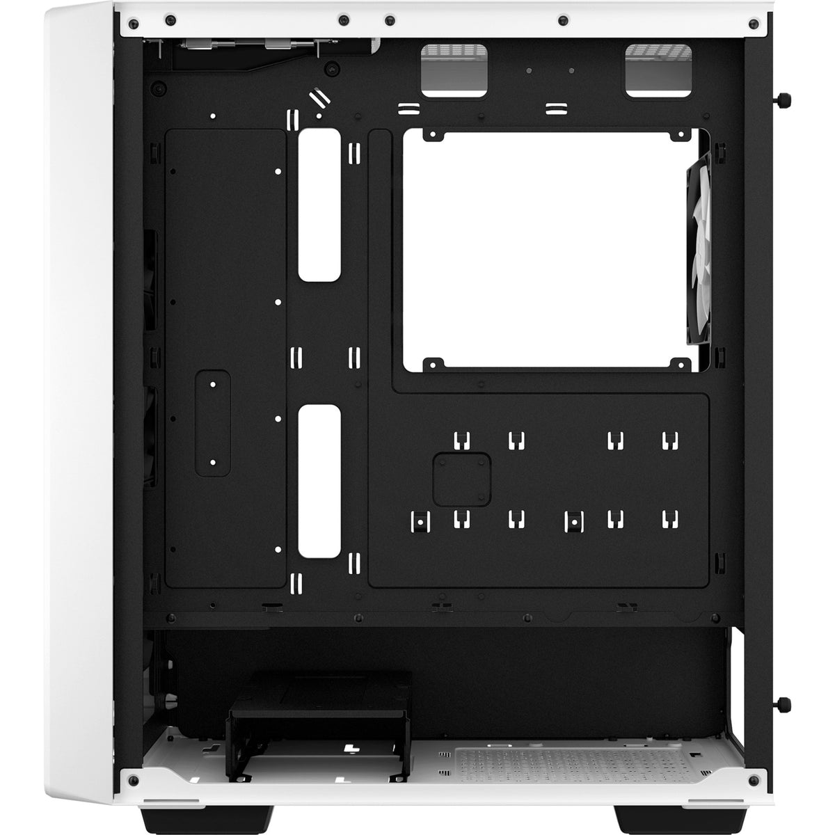 Carcasa torre midi Deepcool cc560 v2 (blanca | 2x USB-A | vidrio templado)