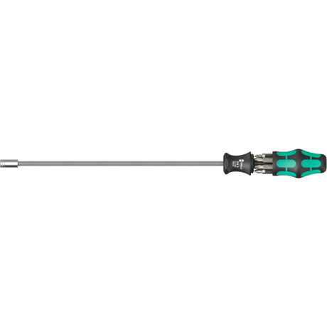 Wera kraftform kompakt 27 xl juego imperial universal juego de 1 punta (negro verde, 7 piezas)