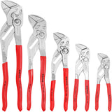 Knipex 001955s4 Juego de alicates para llaves de 5 piezas en bolsa enrollable