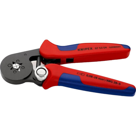 Alicates de engarzado autoajustables Knipex 975304sb - 180 mm