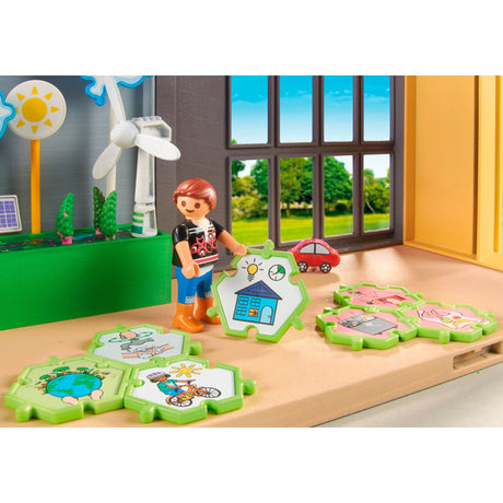 Playmobil city life - expansión ciencia del clima juguetes de construcción (71331)