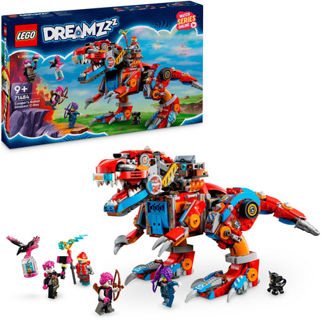 Lego dreamzzz - dinosaurio robot coopers c. juguetes de construcción rex (71484)