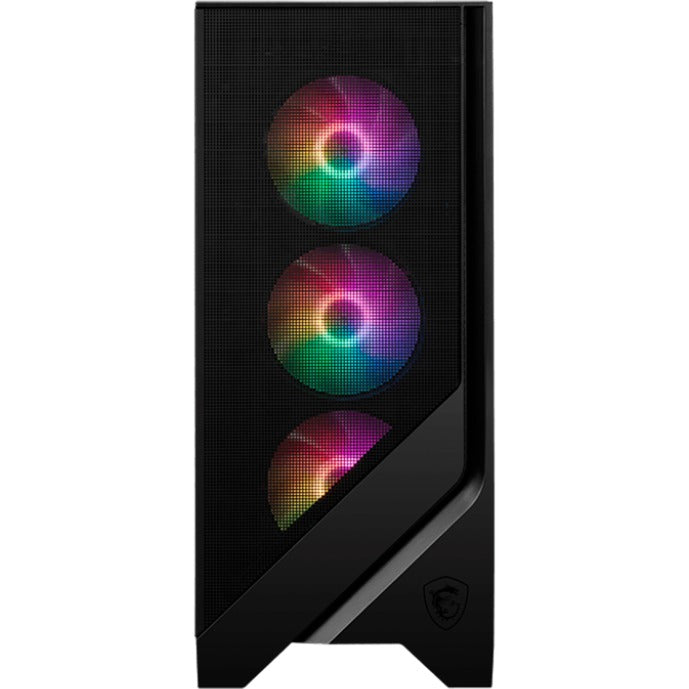 Carcasa MSI Mag Forge 120A Airflow Midi Tower (Negro | 2x USB-A | RGB | Vidrio templado)