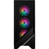 Carcasa MSI Mag Forge 120A Airflow Midi Tower (Negro | 2x USB-A | RGB | Vidrio templado)