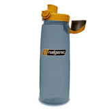Botella con cierre superior on-the-fly Nalgene, vasos de 700 ml (grijs beige)