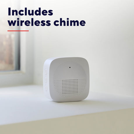 Trust doorcam-3000 timbre con cámara WiFi inteligente (blanco negro, WiFi 2,4 GHz)