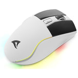Ratón para juegos Sharkoon Skiller sgm50w (blanco, 400 - 6400 ppp, LED rgb)