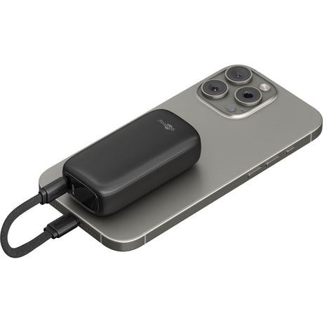Power bank Goobay 5.000 mah - 20w (negro, USB-C PD)