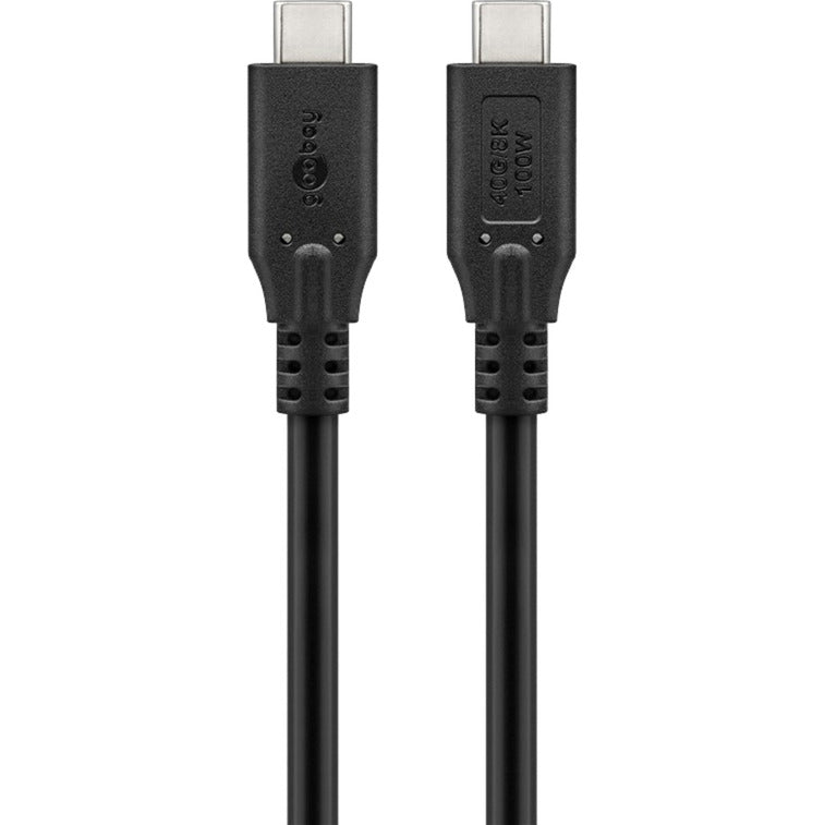 Goobay USB-C 4.0 > Cable USB-C (negro, 2 metros)
