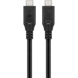 Goobay USB-C 4.0 > Cable USB-C (negro, 2 metros)