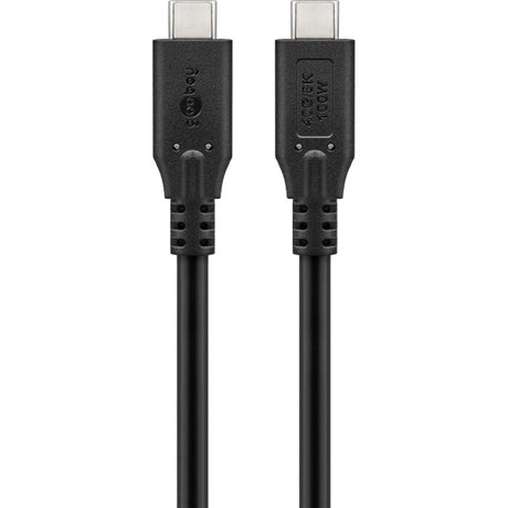 Goobay USB-C 4.0 > Cable USB-C (negro, 2 metros)