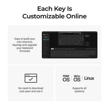 Teclado mecánico personalizado inalámbrico Keychron q1 ultra-m4 8k (negro, diseño estadounidense (qwerty), seda pom banana, 75%, rgb, intercambio en caliente, 8k, 2,4 ghz | bluetooth 5.2 | usb-c)