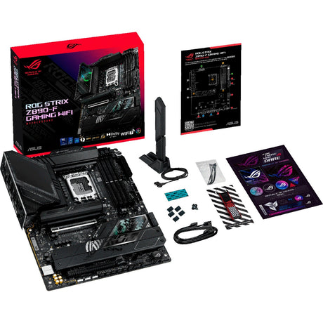 Placa base Asus ROG Strix Z890-F Gaming WiFi Socket 1851 (Negro, RAID, 2.5GB-LAN, Wi-Fi 7, BT, Sonido, ATX)