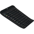 Wera 6000 joker black edition 11 juego 1 juego de llaves de trinquete combinadas, llave de 11 piezas (negro)