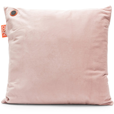 Cosy una almohadilla térmica inalámbrica de terciopelo de 45 x 45 cm (rosa claro, power bank 5000 mah)