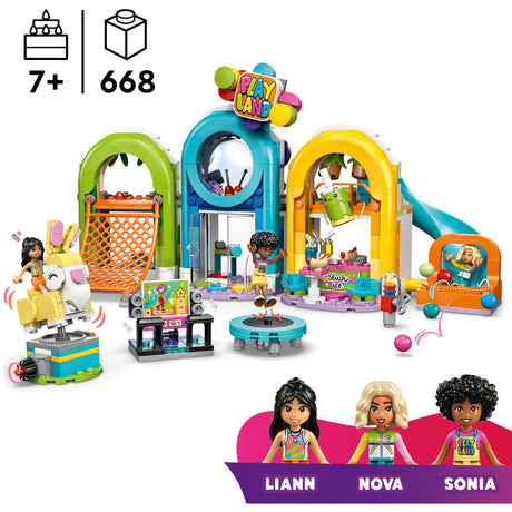 Lego friends 42686 parque infantil interior