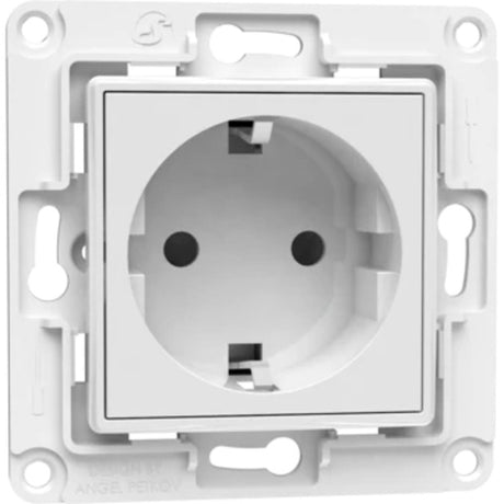 Enchufe de pared Shelly enchufe de pared europeo (blanco, incorporado)