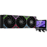 Xyz pc gear hydroview aio 360 refrigeración por agua (negro, argb, pwm)