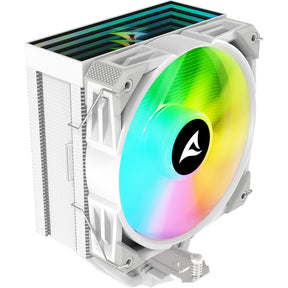 Enfriador de CPU Sharkoon a50 rgb (blanco, conector de ventilador pwm de 4 pines)