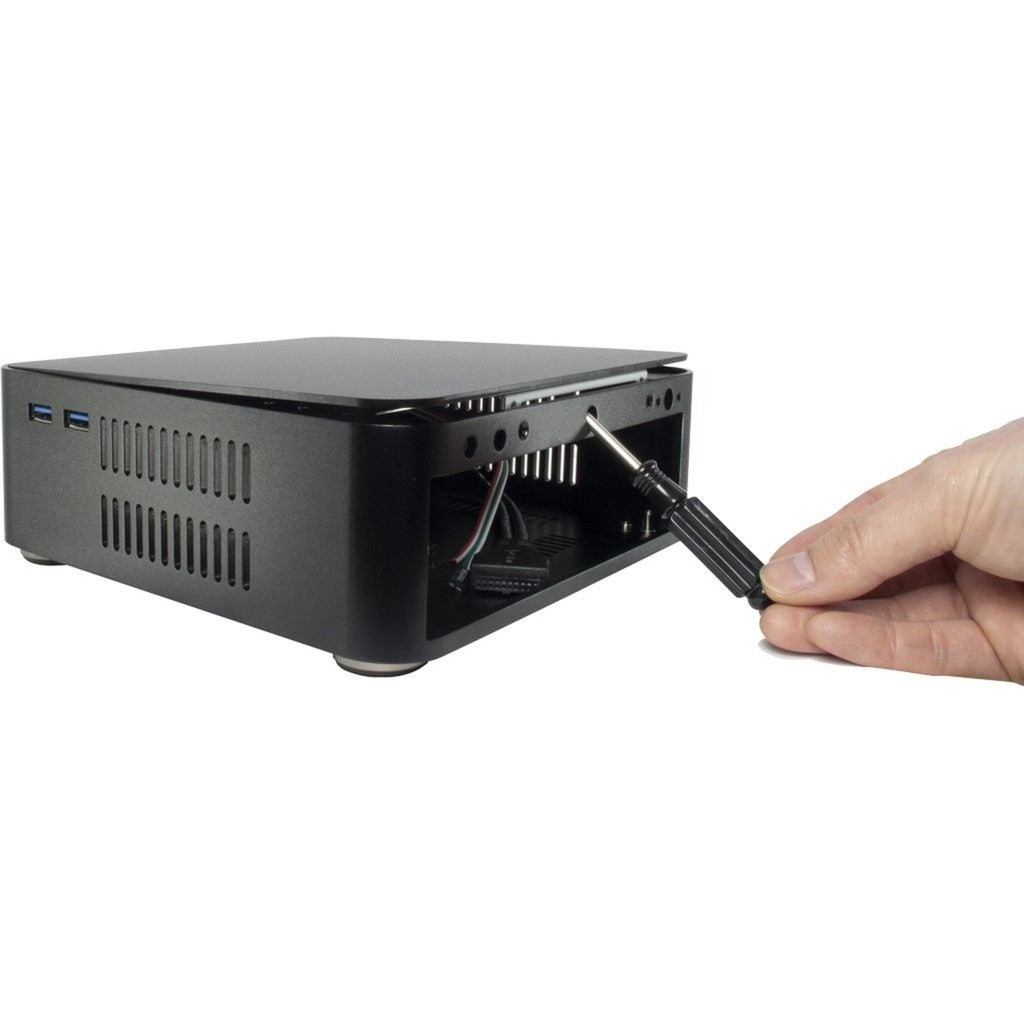 Carcasa HTPC Inter-tech ITX A80 (negra | 2x USB-A)