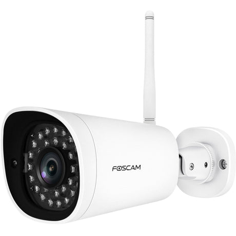Foscam G4P Super HD WiFi cámara exterior (blanco, 4 MP, 2K, WiFi)