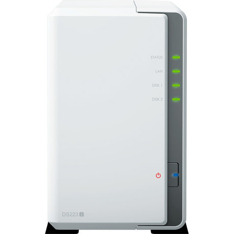 Synology disk station ds223j nas (blanco, 2x USB 3.2 gen 1)