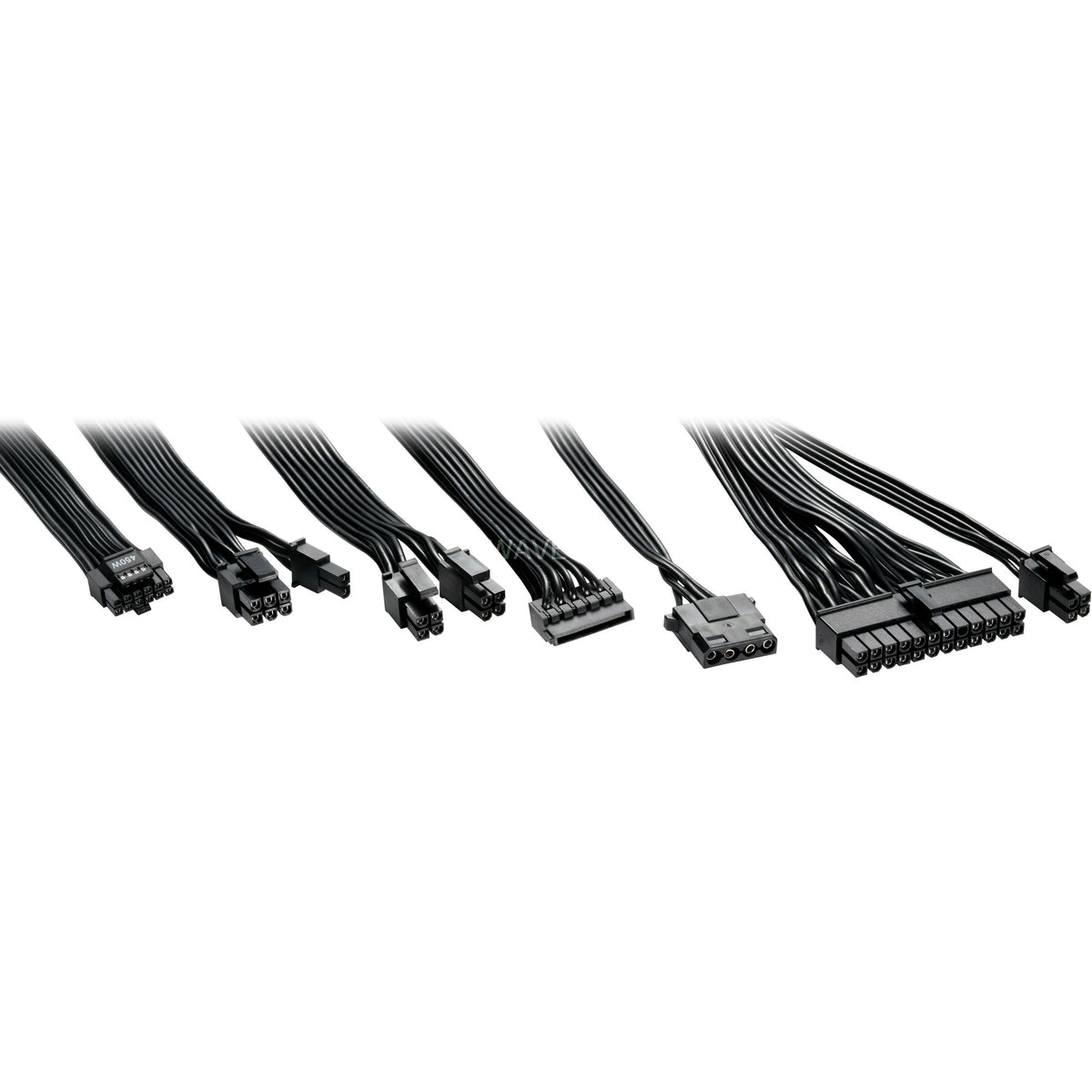 Fuente de alimentación modular Sharkoon rebel p20 sfx de 1000 vatios (negro, 1x 12v-2x6, 2x pcie)