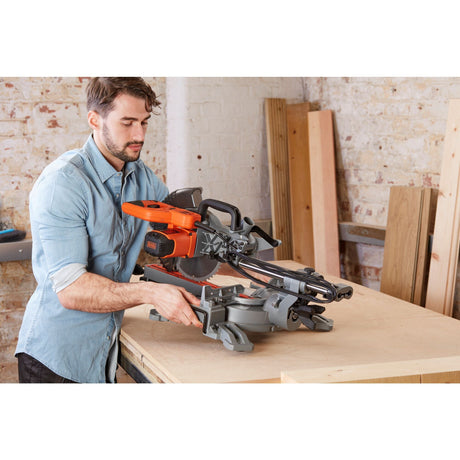 Sierra tronzadora e ingletadora black+decker 1600w 216mm - bes700-qs