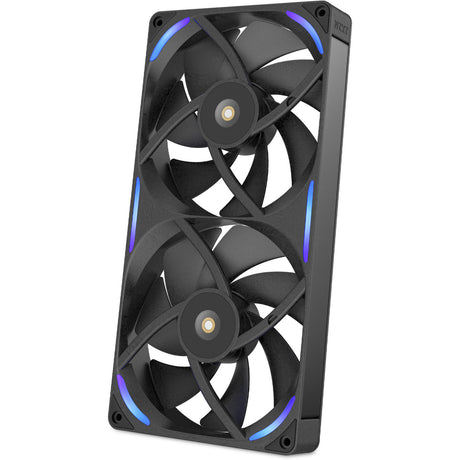 Nzxt performance fan f280x rgb ventiladores de caja (negro, 2 piezas, 280 x 140 x 30 mm, pwm)