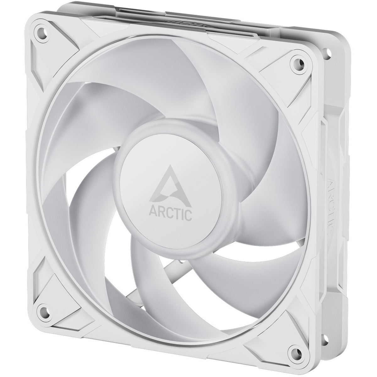 Ventilador de caja Arctic p12 pro a-rgb (blanco, 120 x 120 x 25 mm, pwm)