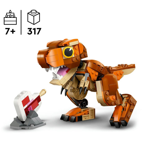 Lego jurassic world 76967 pequeño comedor: t. rex