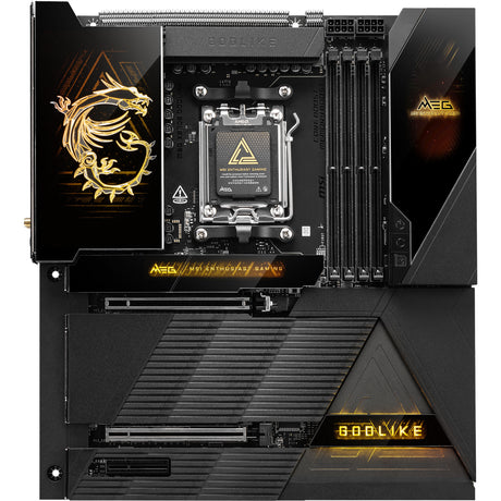 Placa base Msi Meg X870e Godlike Socket AM5 (LAN 5GB, LAN 10GB, WLAN, BT, Sonido, ATX)