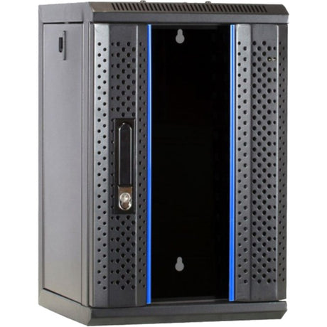 Gabinete para servidor Dsi de 10 pulgadas y 9u con estante para servidor con puerta de vidrio
