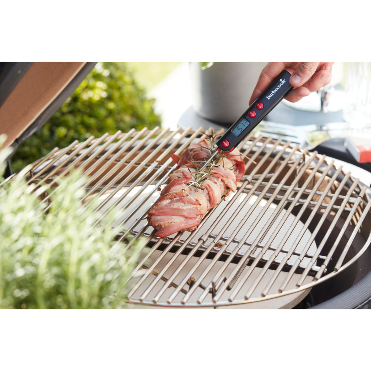Termómetro digital de bolsillo Barbecook (negro)