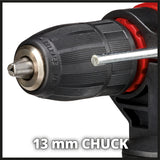 Taladro de impacto Einhell te-id 500 e (rojo)