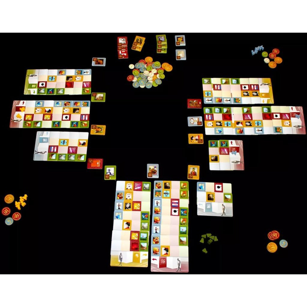 Juego de cartas artsee de la red europea de jugadores (inglés, 2 - 5 jugadores, 30 minutos, a partir de 12 años)