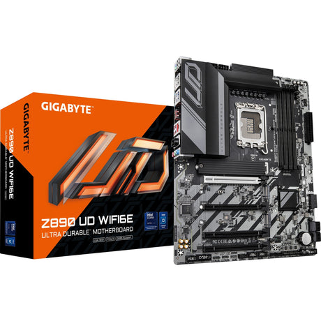 Placa base Gigabyte Z890 UD WiFi 6E Socket 1851 (RAID, 2.5GB LAN, WiFi 6E, BT, Sonido, ATX)